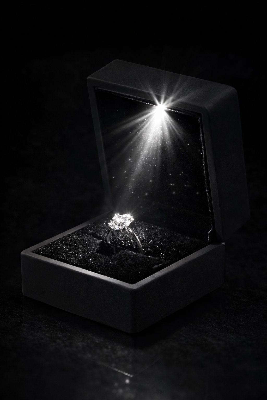 Boîte à Bague avec Led