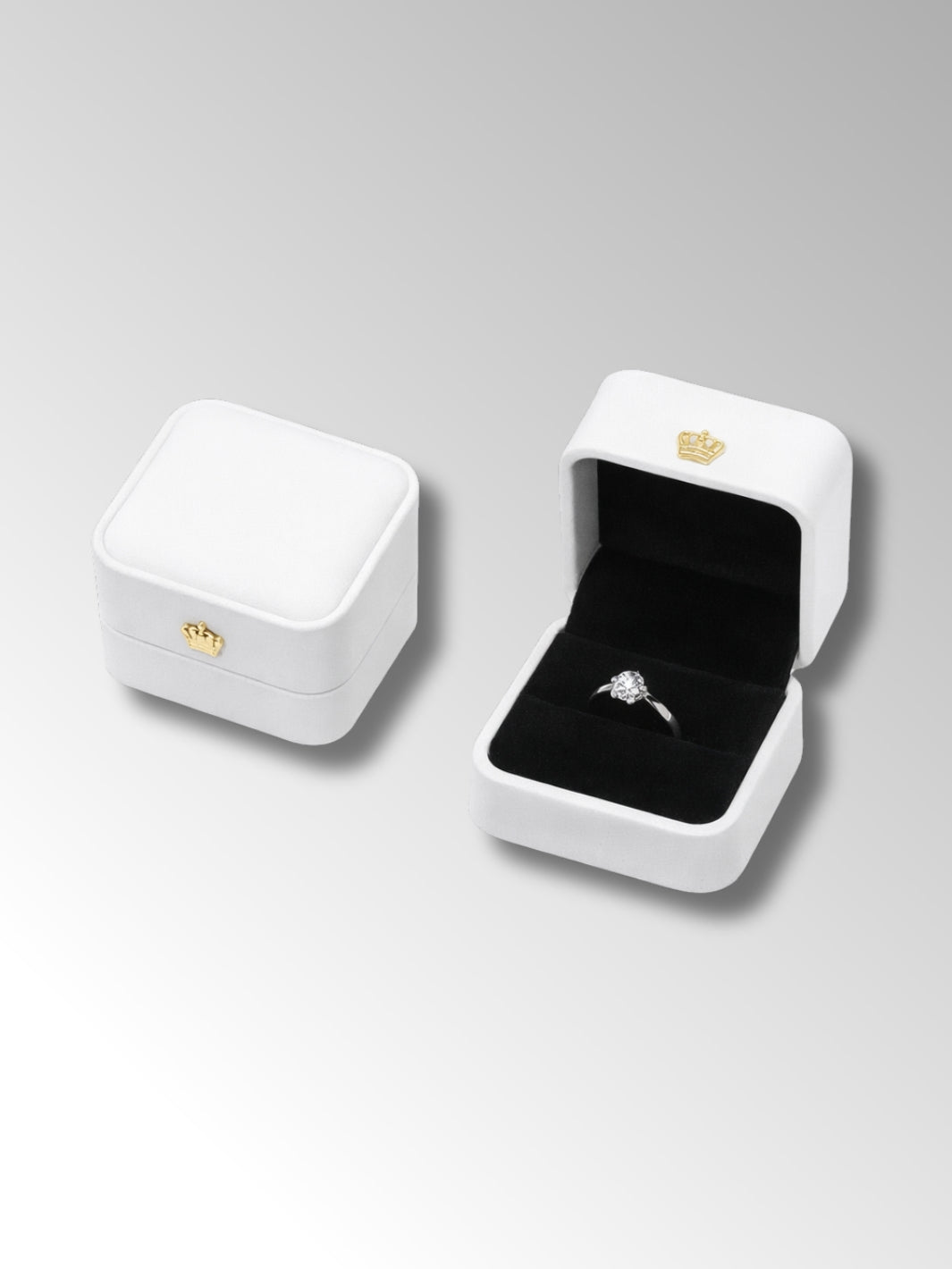 Boîte a Bijoux Dorée pour Bague