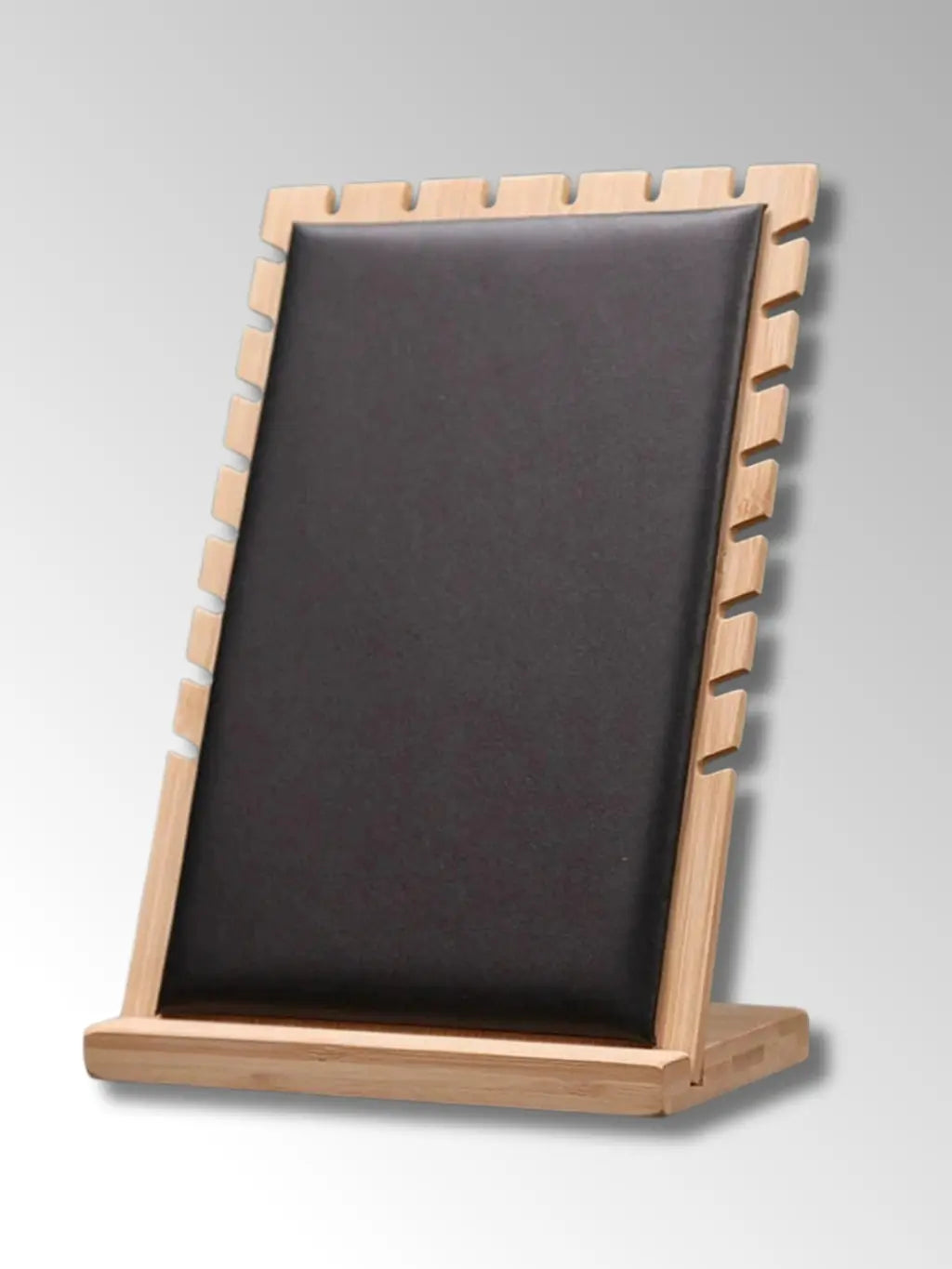Présentoir à Colliers en Bois avec Support Vertical