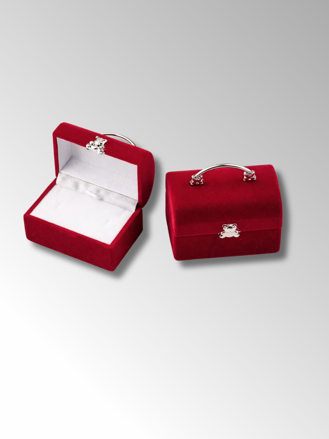 Boîte à Bijoux Miniature en Velours