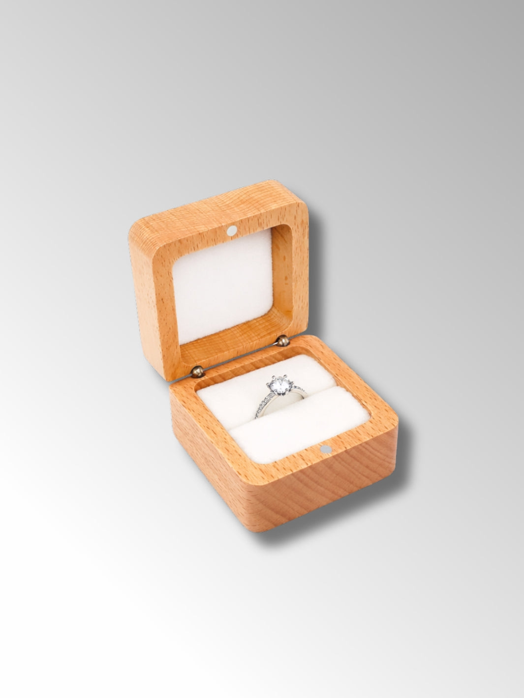 Boîte à Bijoux en Bois Vierge