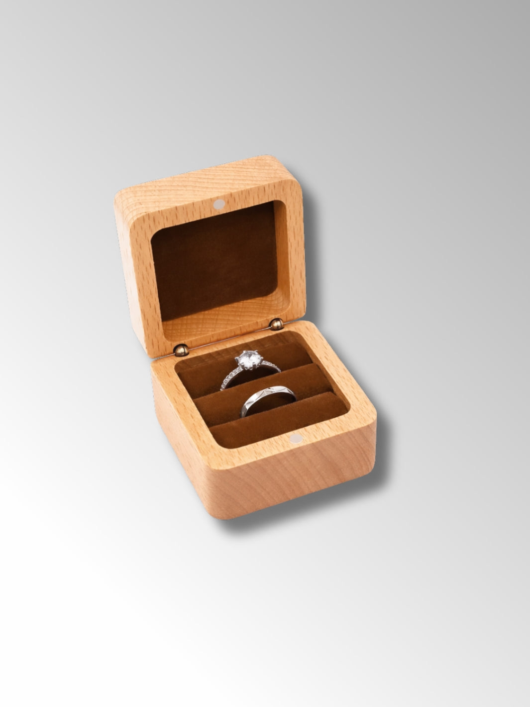 Boîte à Bijoux en Bois Vierge
