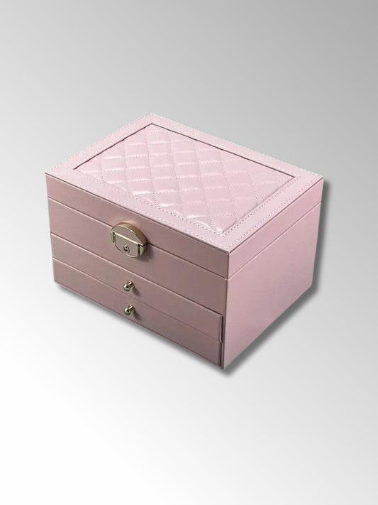 Coffret à Bijoux en Cuir