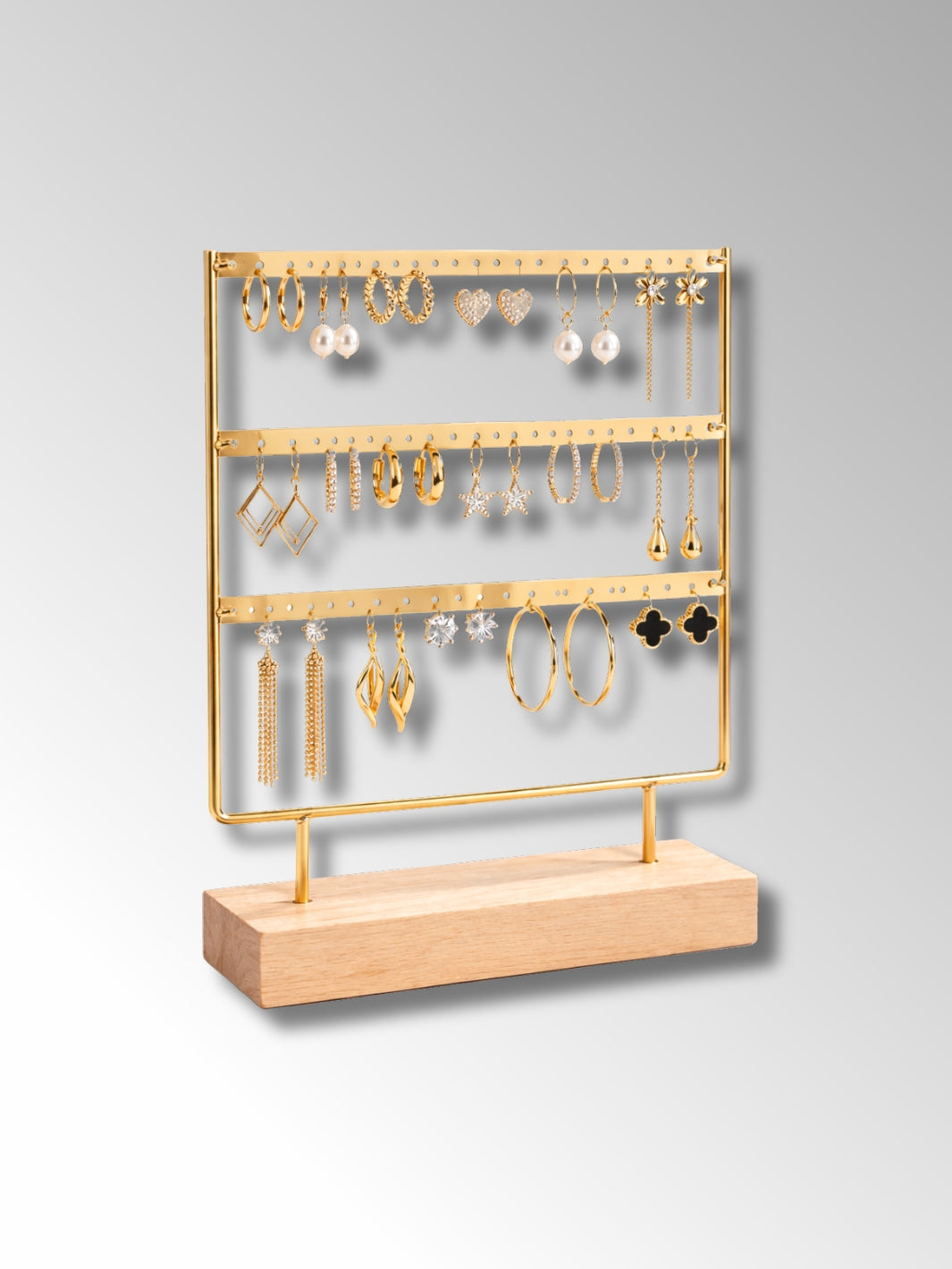 Présentoir à Boucles d'Oreilles en Métal