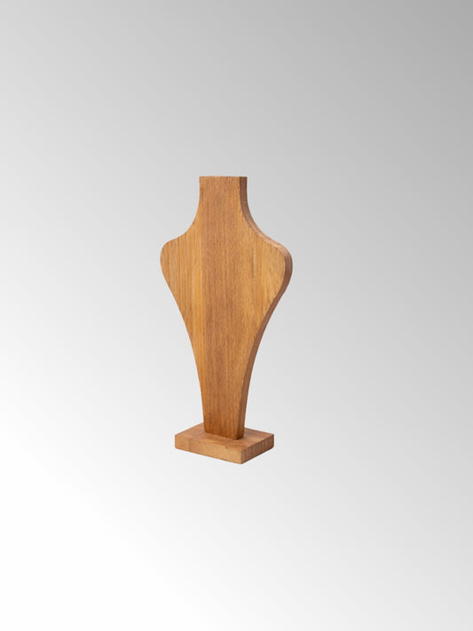 Porte Collier Buste en Bois