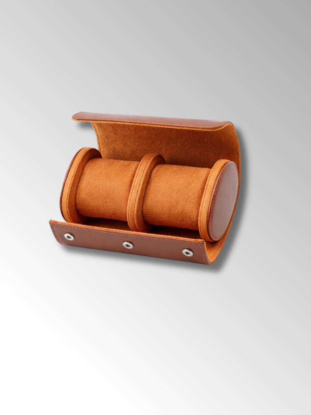 Etui à Montre en  Cuir 2 Emplacements