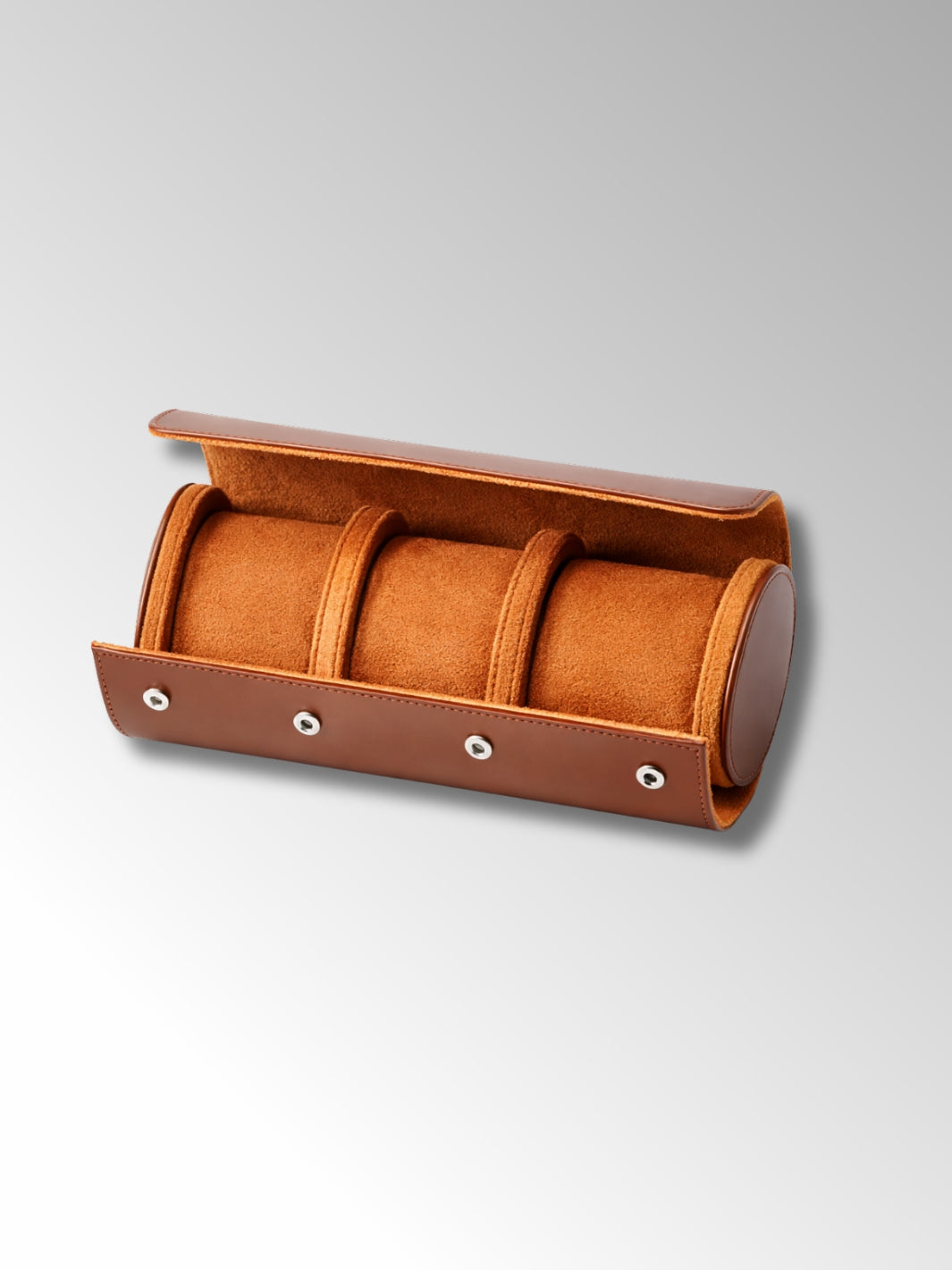 Etui à Montre en Cuir 3 Emplacements