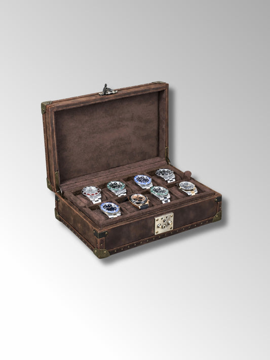 Boîte a Montre de Luxe 8 Emplacements