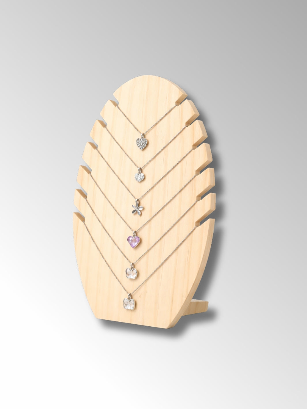 Porte Collier Planche en Bois