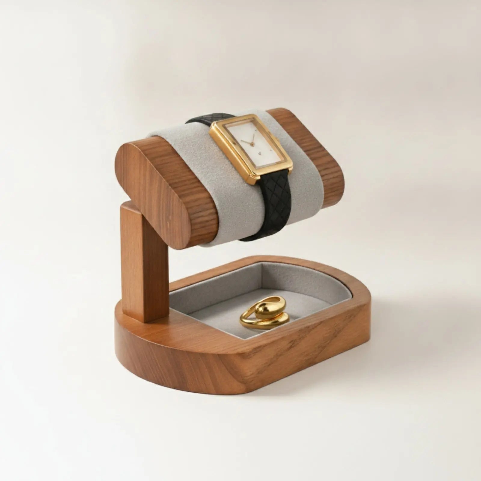 Présentoir à Montre 1 Emplacement en Bois Pure