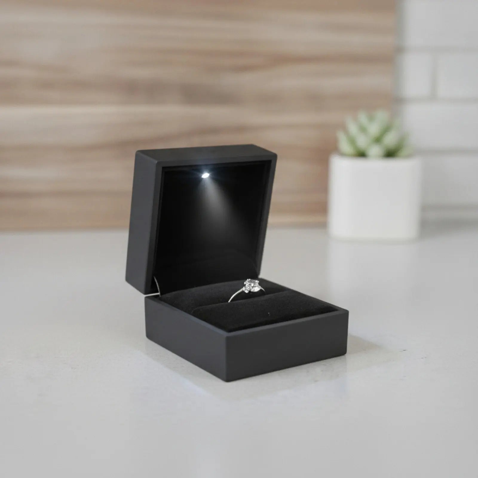 Boîte à Bague avec Led