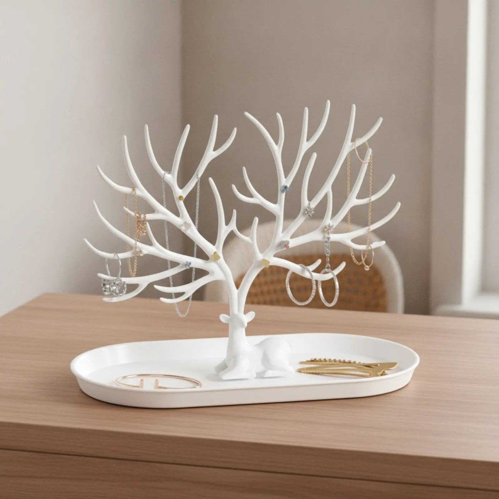 Arbre à Bijoux en forme de  Bois de Cerf