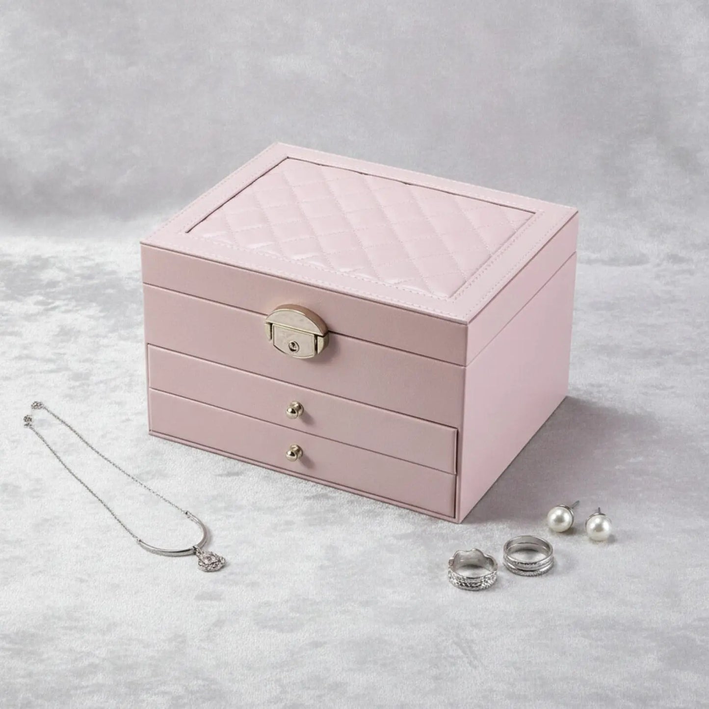 Coffret à Bijoux en Cuir