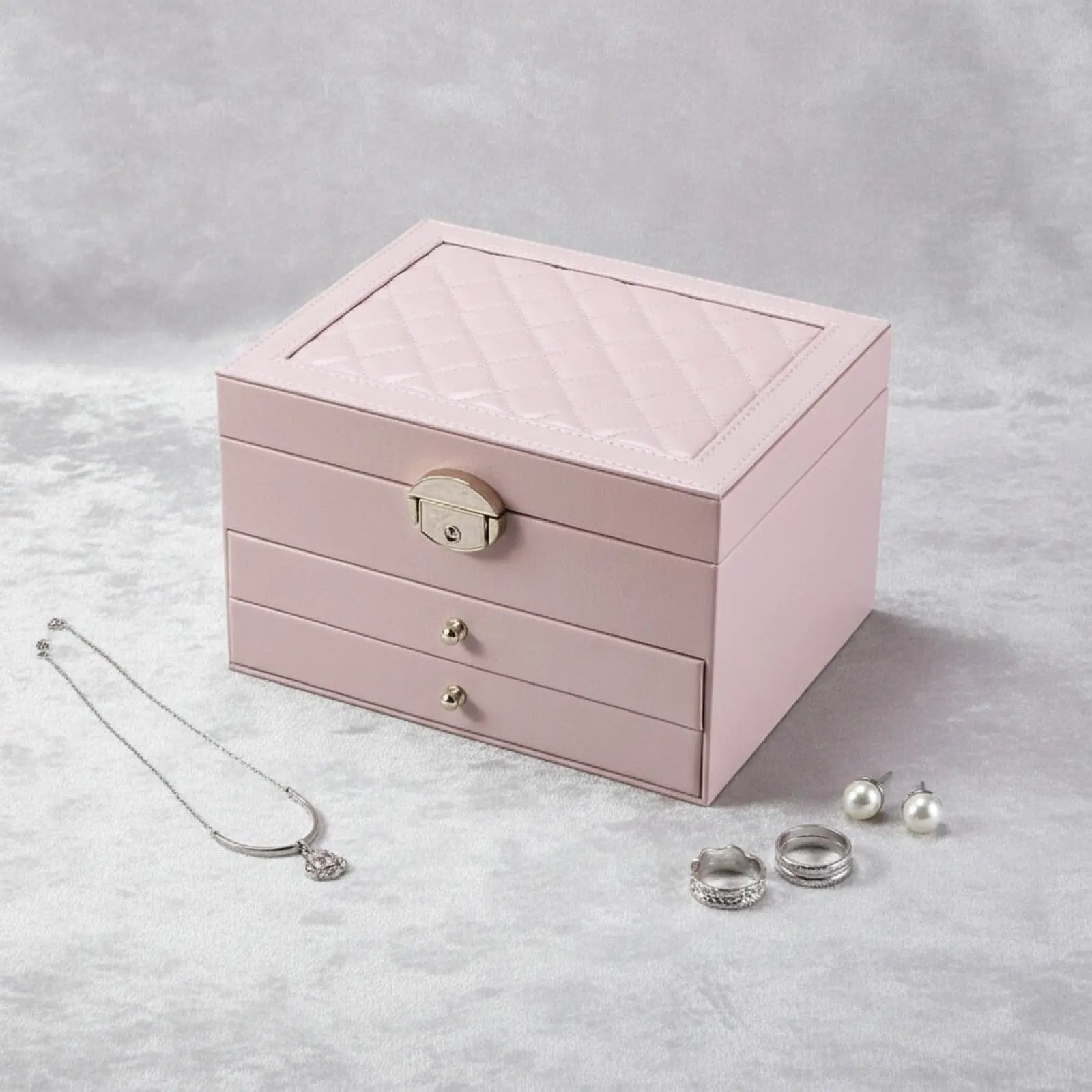 Coffret à Bijoux en Cuir