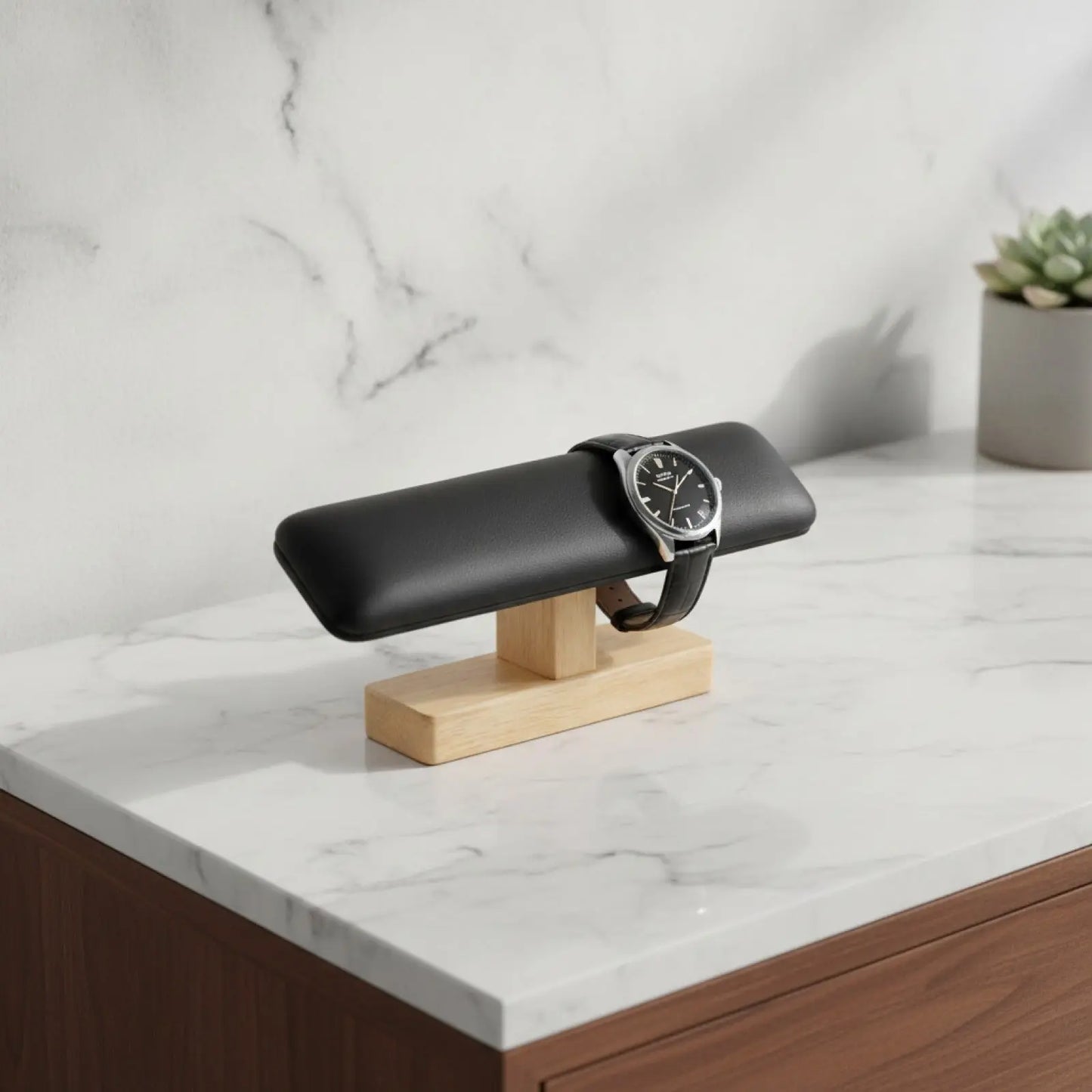 Présentoir à Montre en Cuir