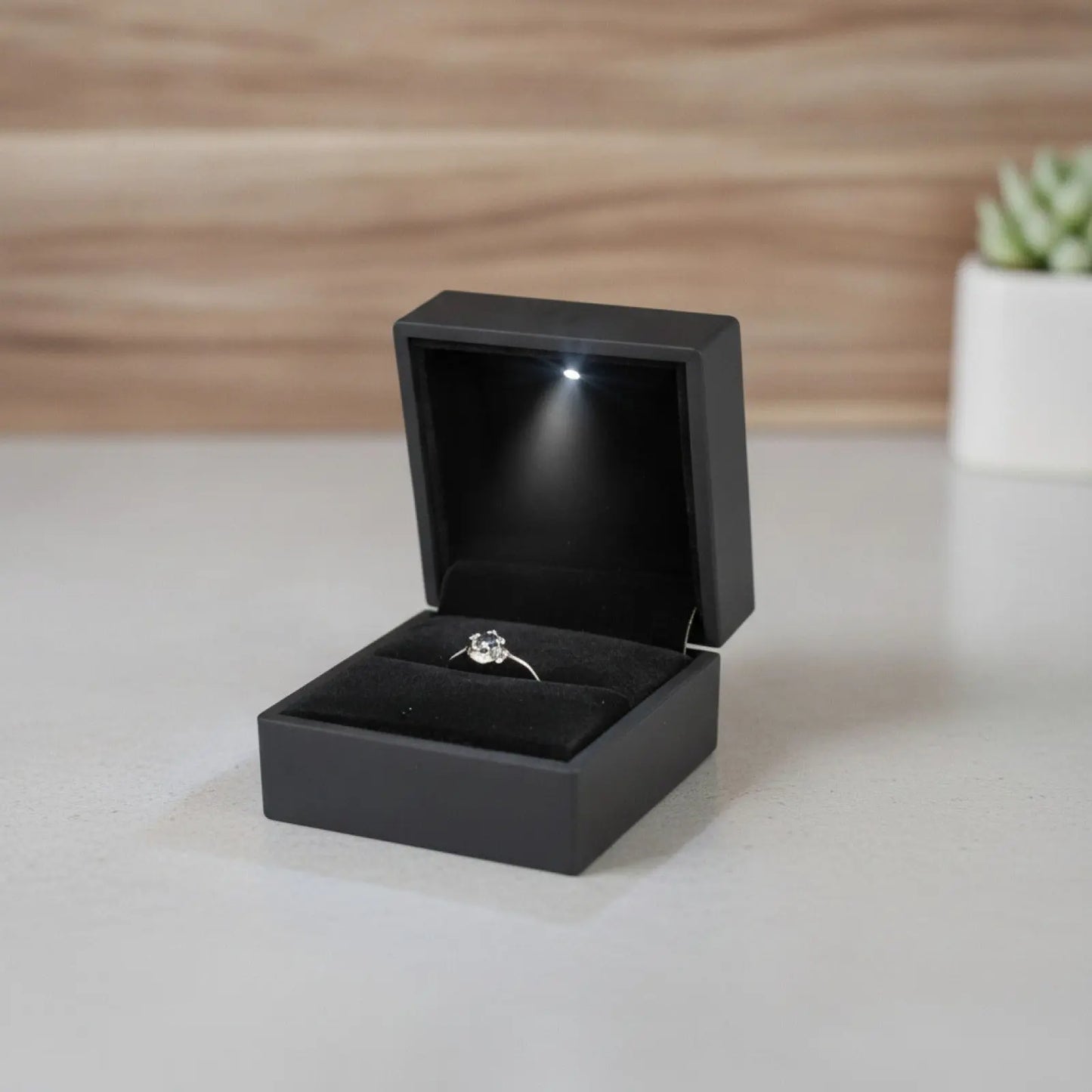 Boîte à Bague avec Led