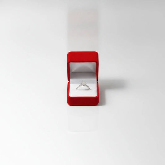 Boîte a Bijoux Bague en Velours