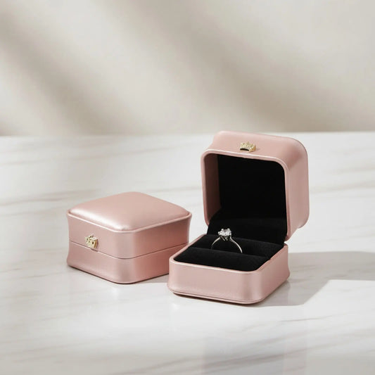 Boîte a Bijoux Dorée  pour Bague