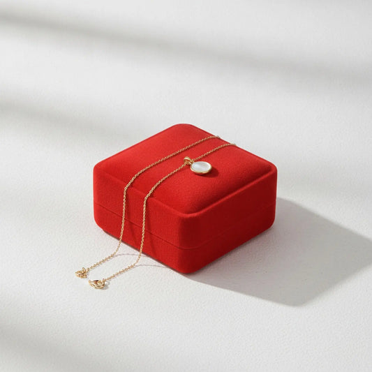 Boite à Bijoux Pendentif en Velours