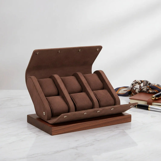Boite a Montre de Voyage 6 Emplacements