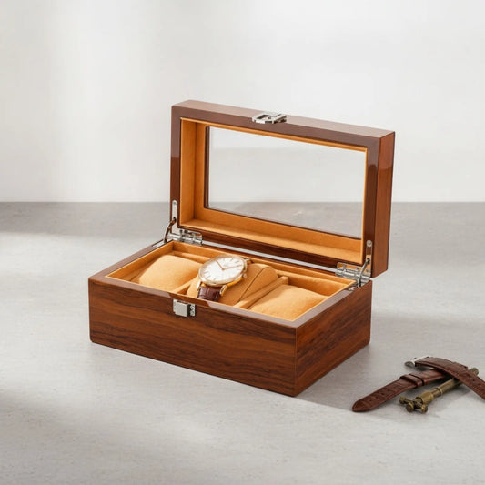 Boîte à Montre Luxueuse  3 Emplacements
