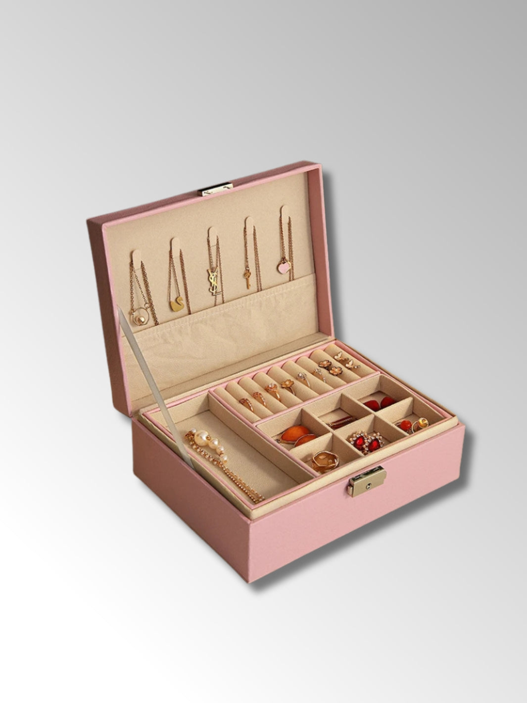 Boîte à Bijoux avec Tiroirs