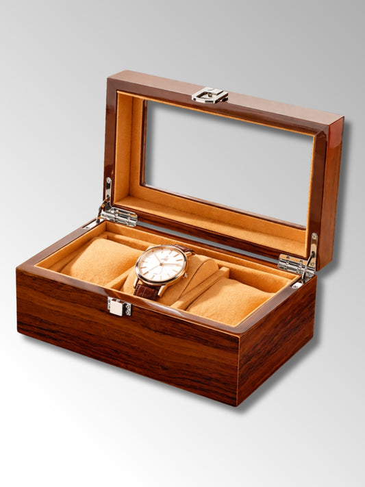Boîte à Montre Luxueuse  3 Emplacements