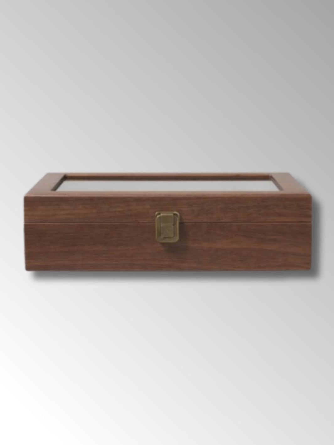 Boîte à Montre en Bois d'Acajou 10 Emplacements