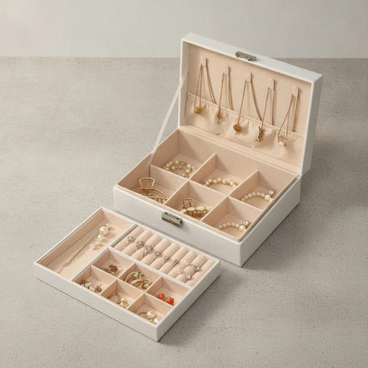Coffret à Bijoux Élégant avec Compartiments