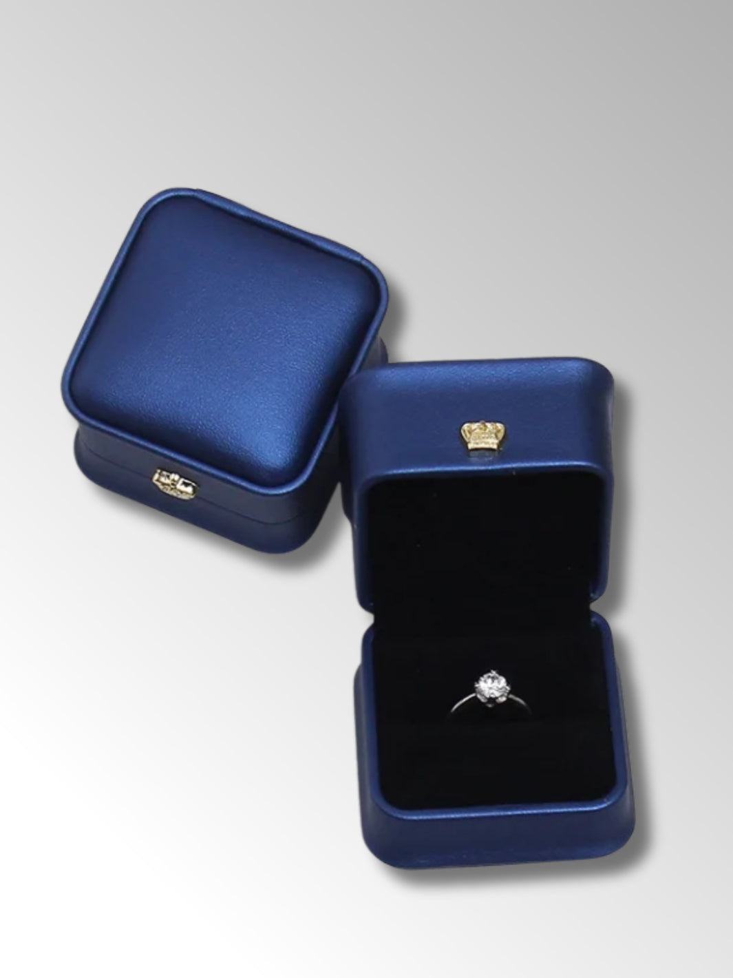 Boîte a Bijoux Dorée  pour Bague