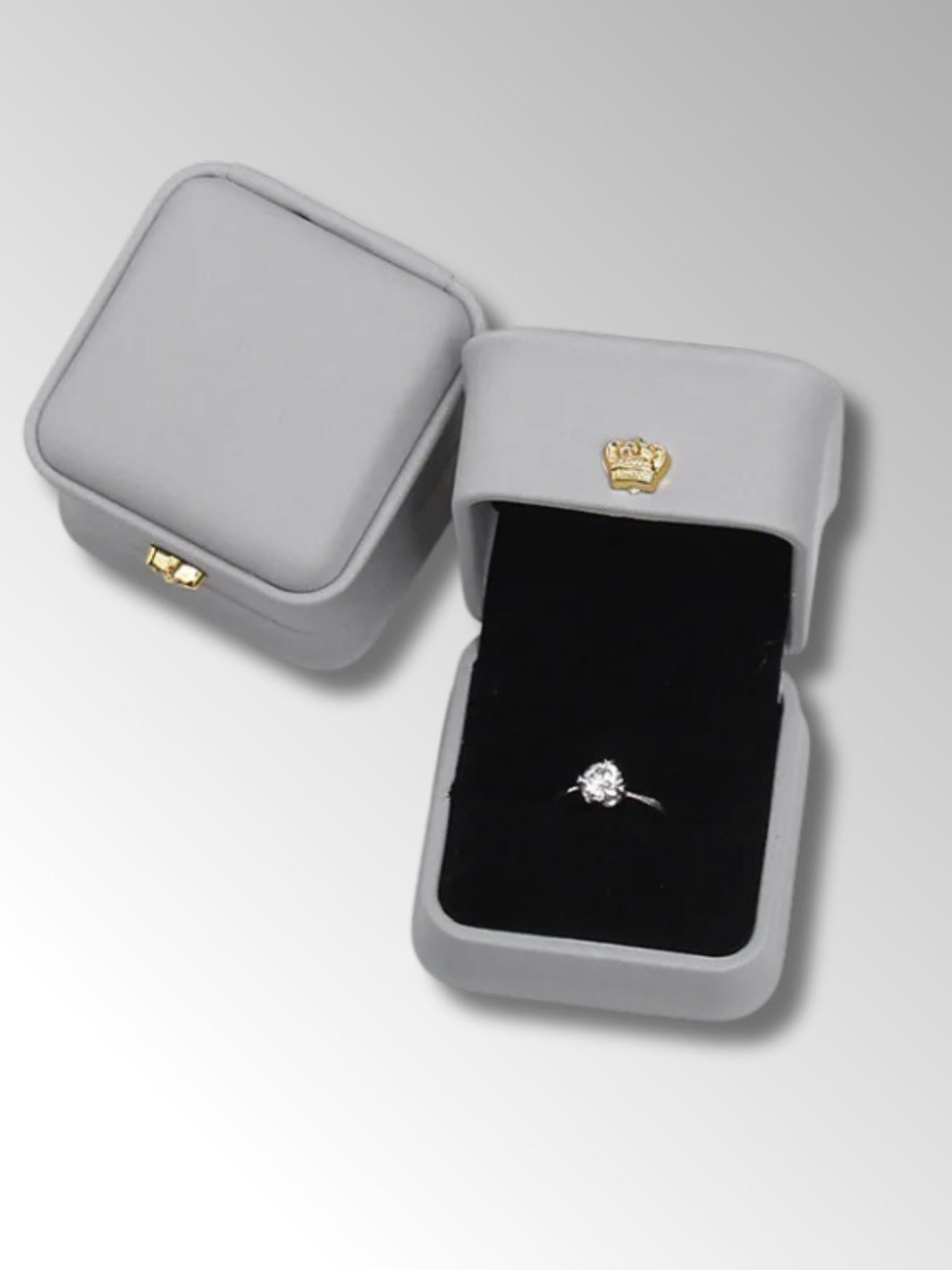 Boîte a Bijoux Dorée  pour Bague