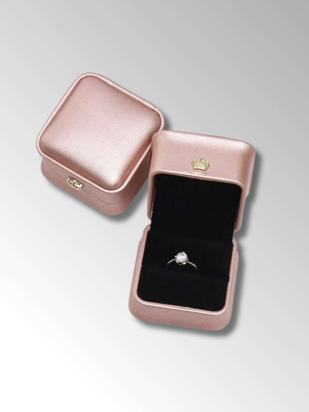 Boîte a Bijoux Dorée  pour Bague