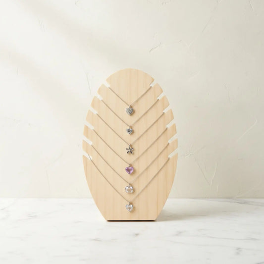 Porte Collier Planche en Bois