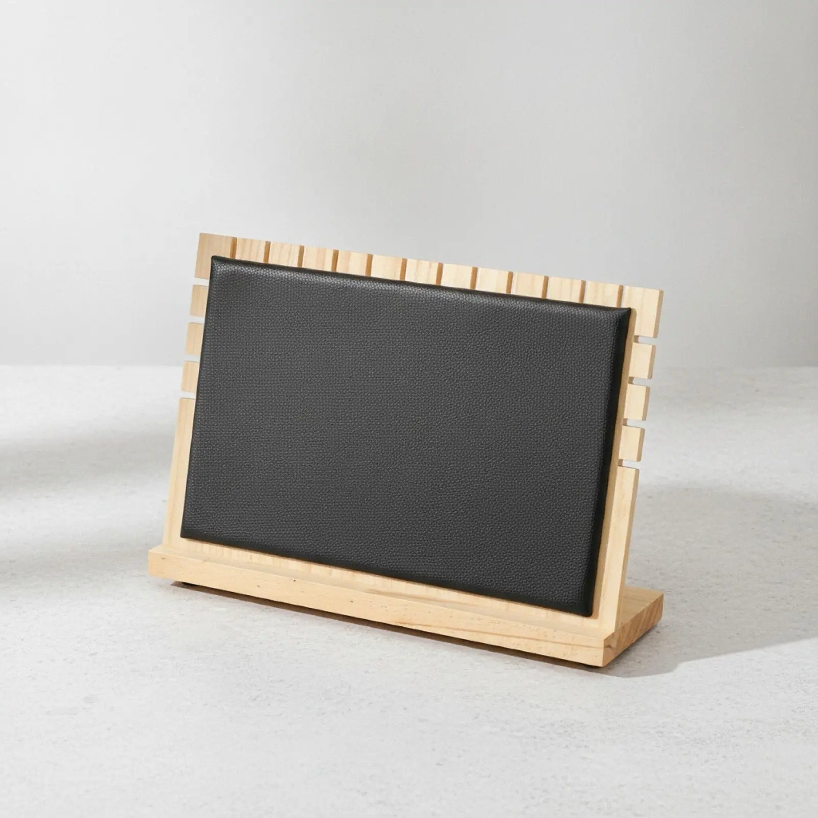 Présentoir à Colliers en Bois avec Support Horizontal