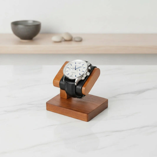 Présentoir à Montre 1 Emplacement en Bois