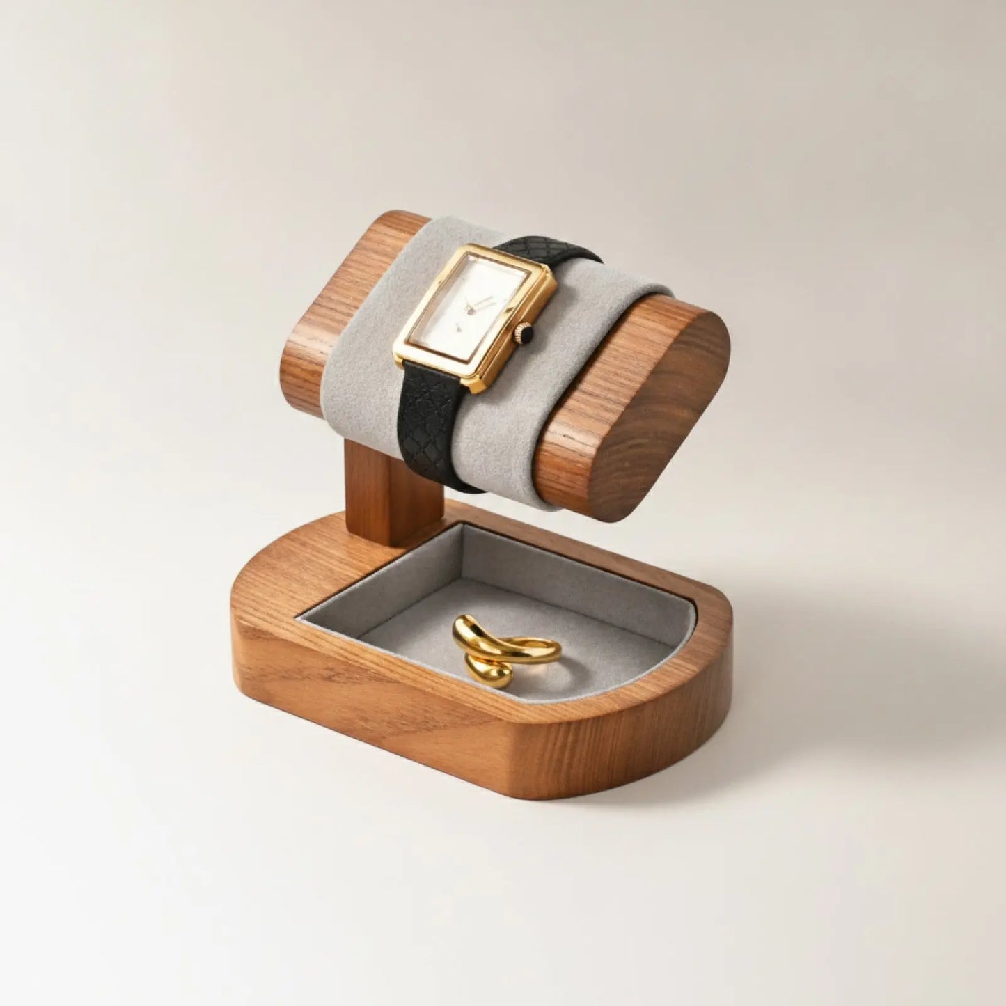 Présentoir à Montre 1 Emplacement en Bois Pure