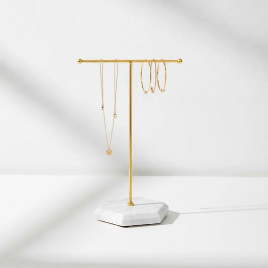 Présentoir Métallique à Bijoux en T