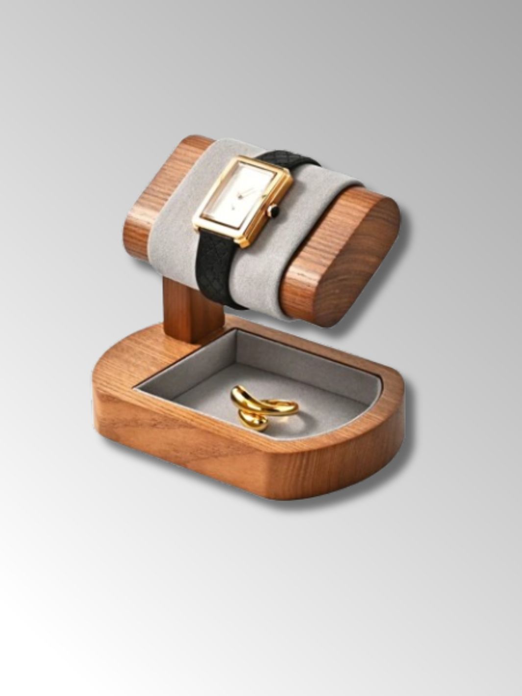 Présentoir à Montre 1 Emplacement en Bois Pure